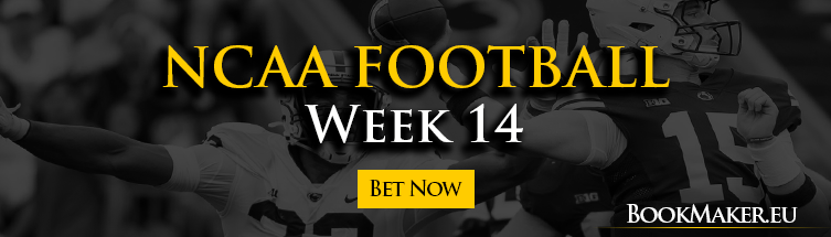 NCAA Football Week 14 Online Betting